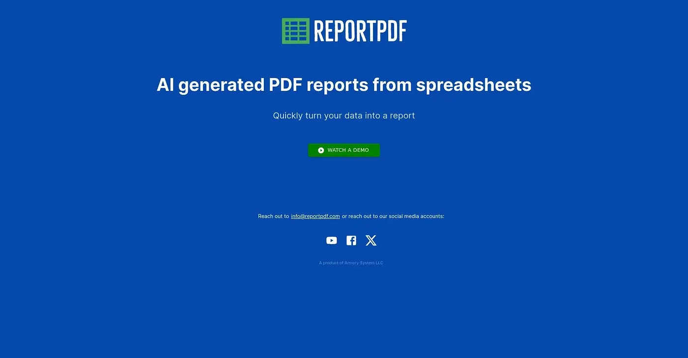 Screenshot of Report Pdf