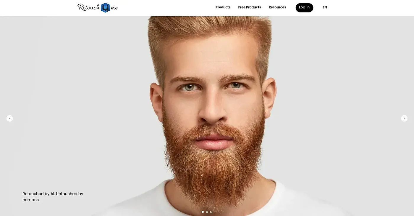 Screenshot of Retouch 4 Me