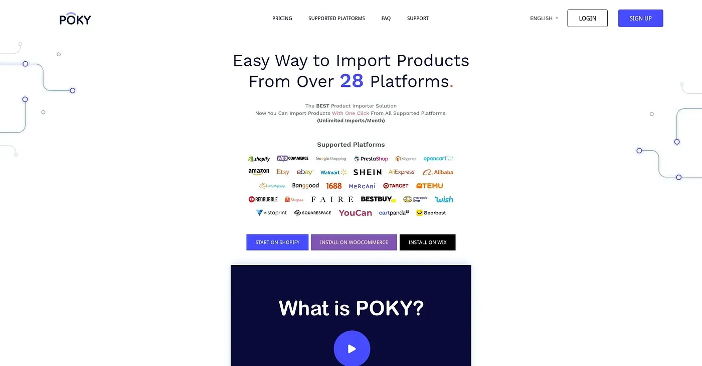 Screenshot of Poky