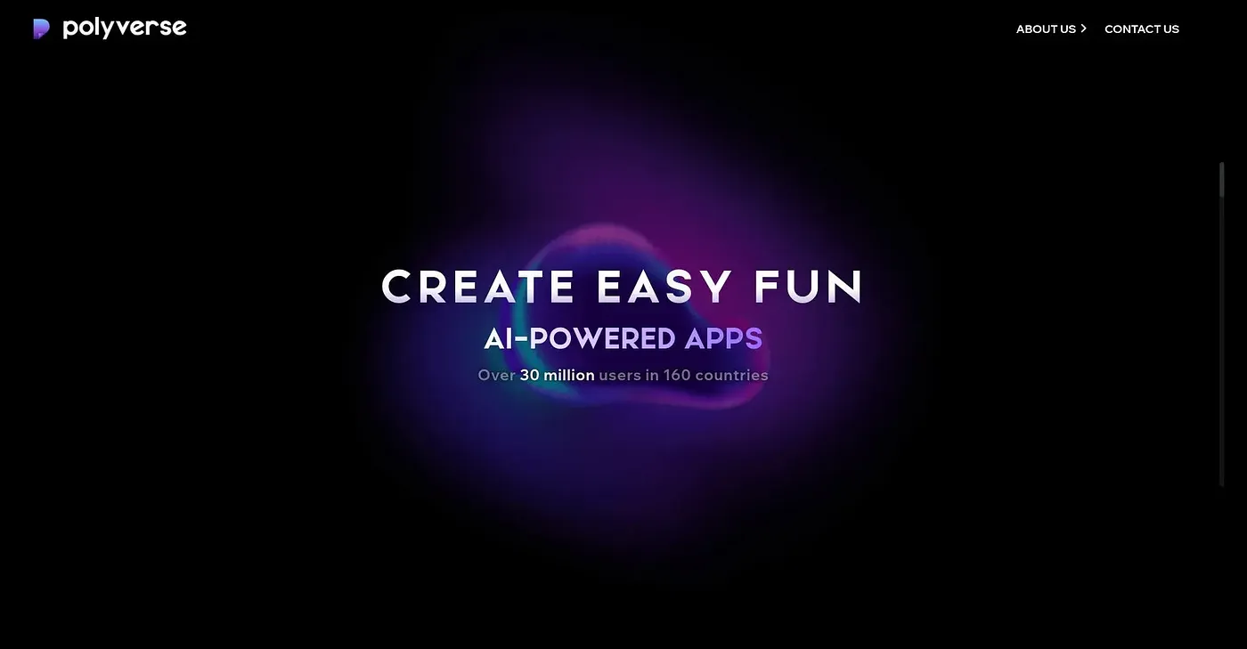 Screenshot of Polyverse