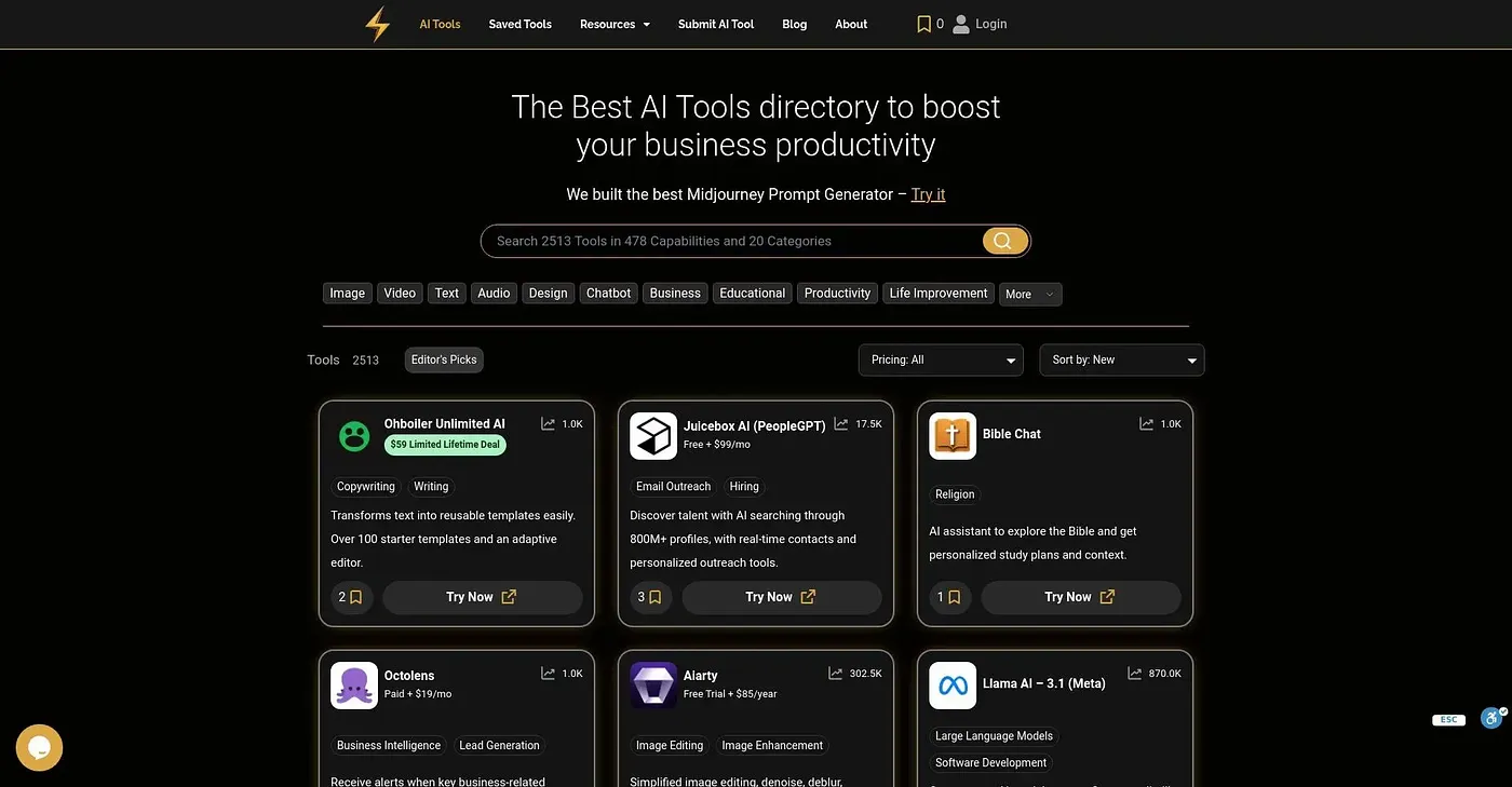 Screenshot of Power Users AI