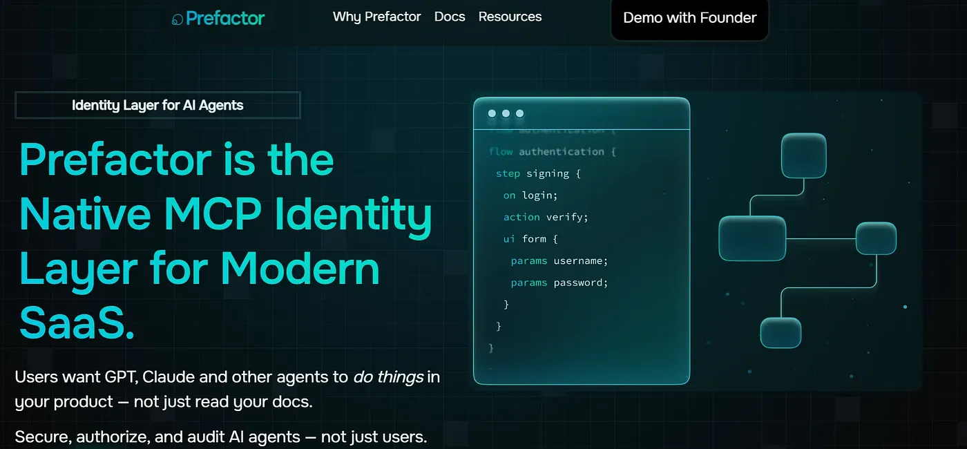 Screenshot of Prefactor