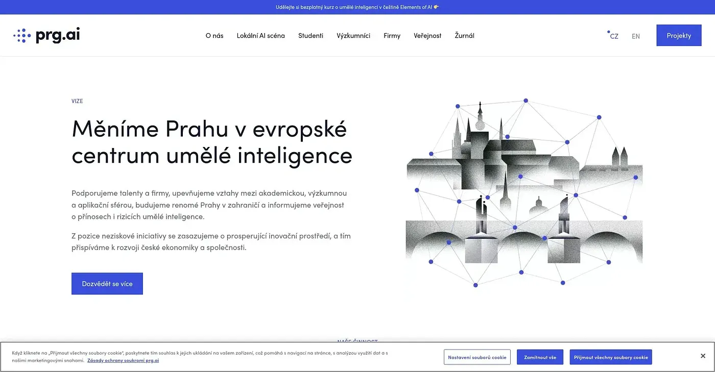Screenshot of Prg AI