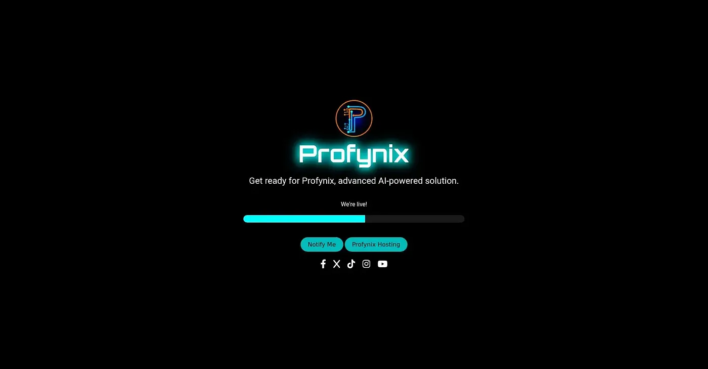 Screenshot of Profynix