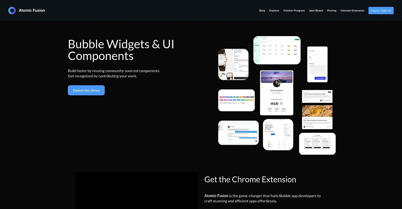 Screenshot of Atomic Fusion
