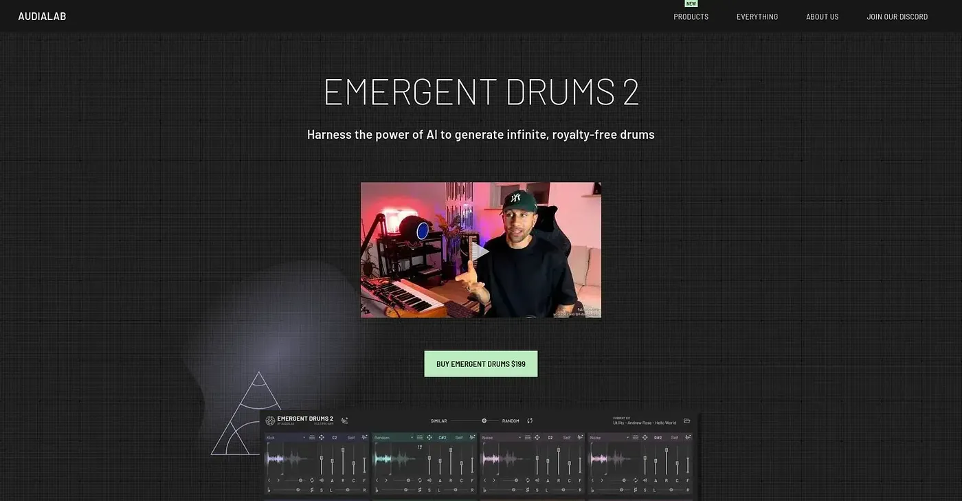Screenshot of Audialab