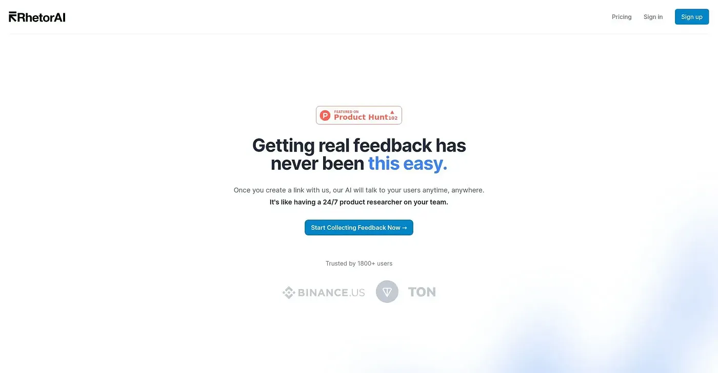 Screenshot of Rhetorai