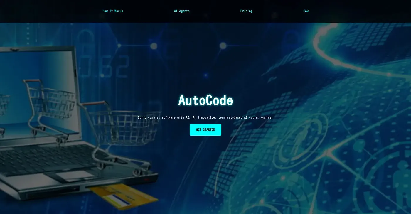 Screenshot of AutoCode