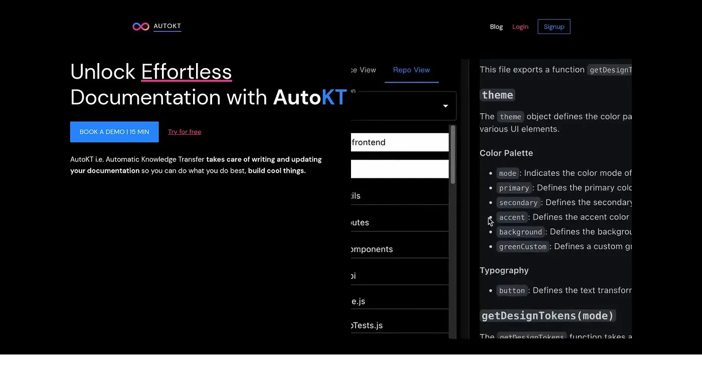 Screenshot of AutoKT