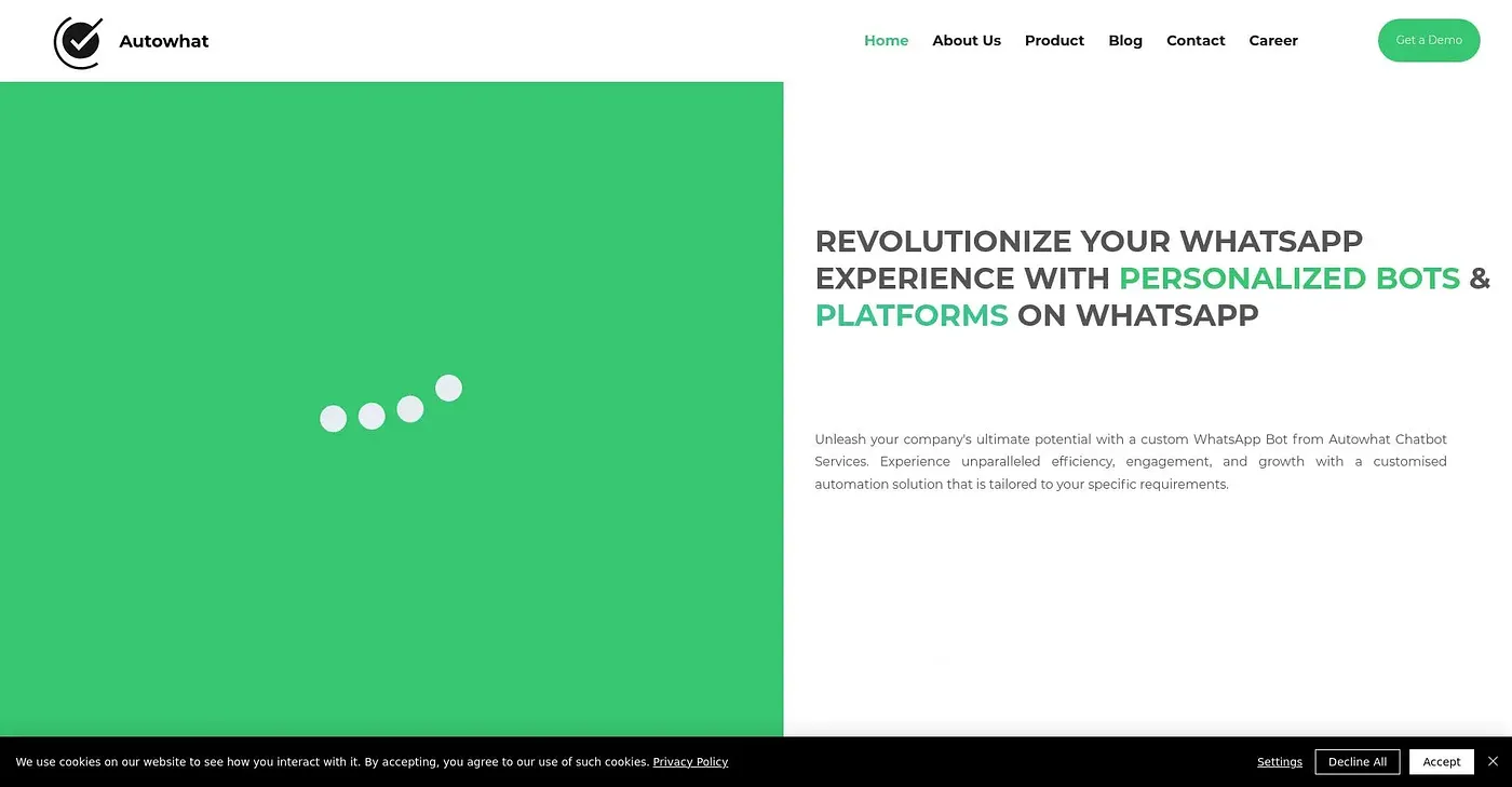Screenshot of AutoWhat