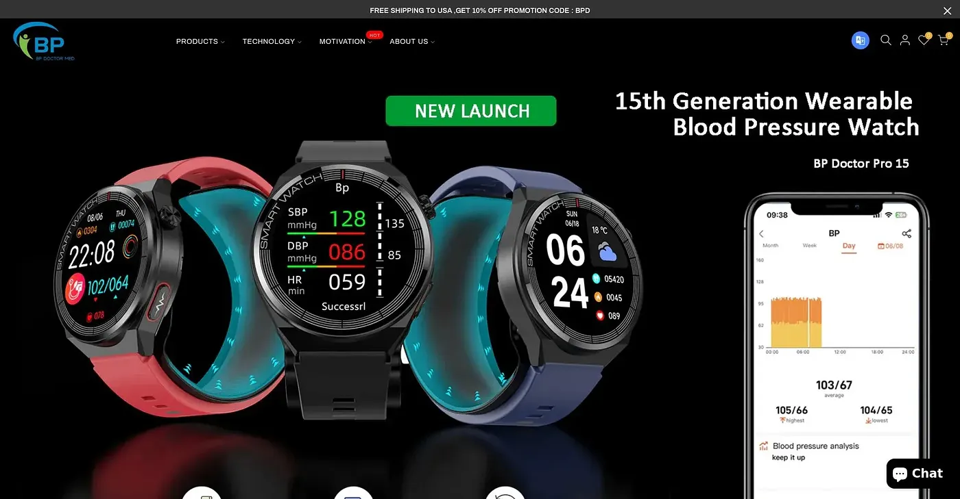 Screenshot of BP Doctor Med
