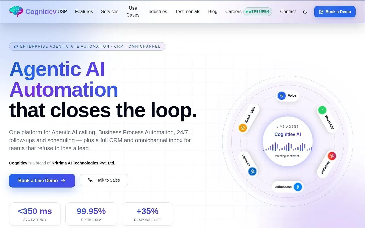 Screenshot of Cognitiev