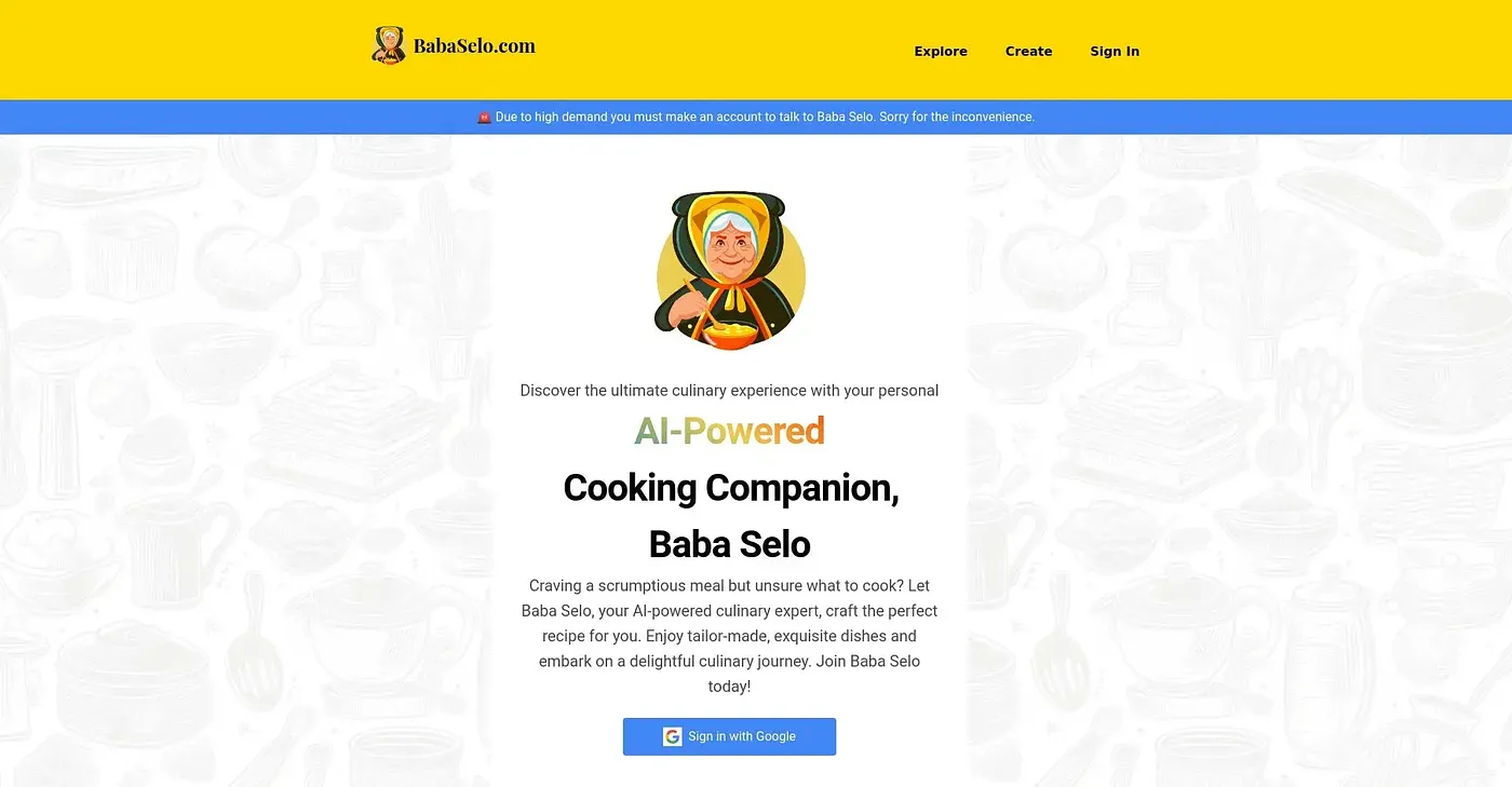 Screenshot of Babaselo