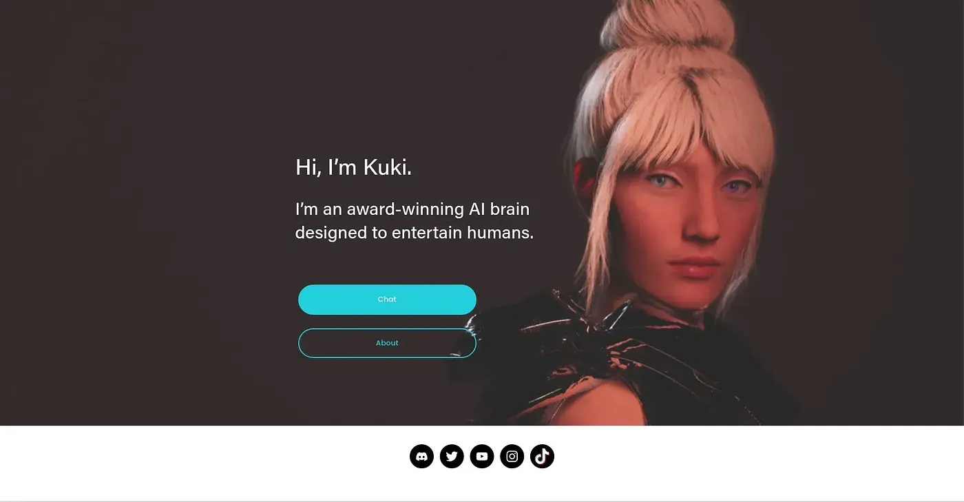 Screenshot of Kuki