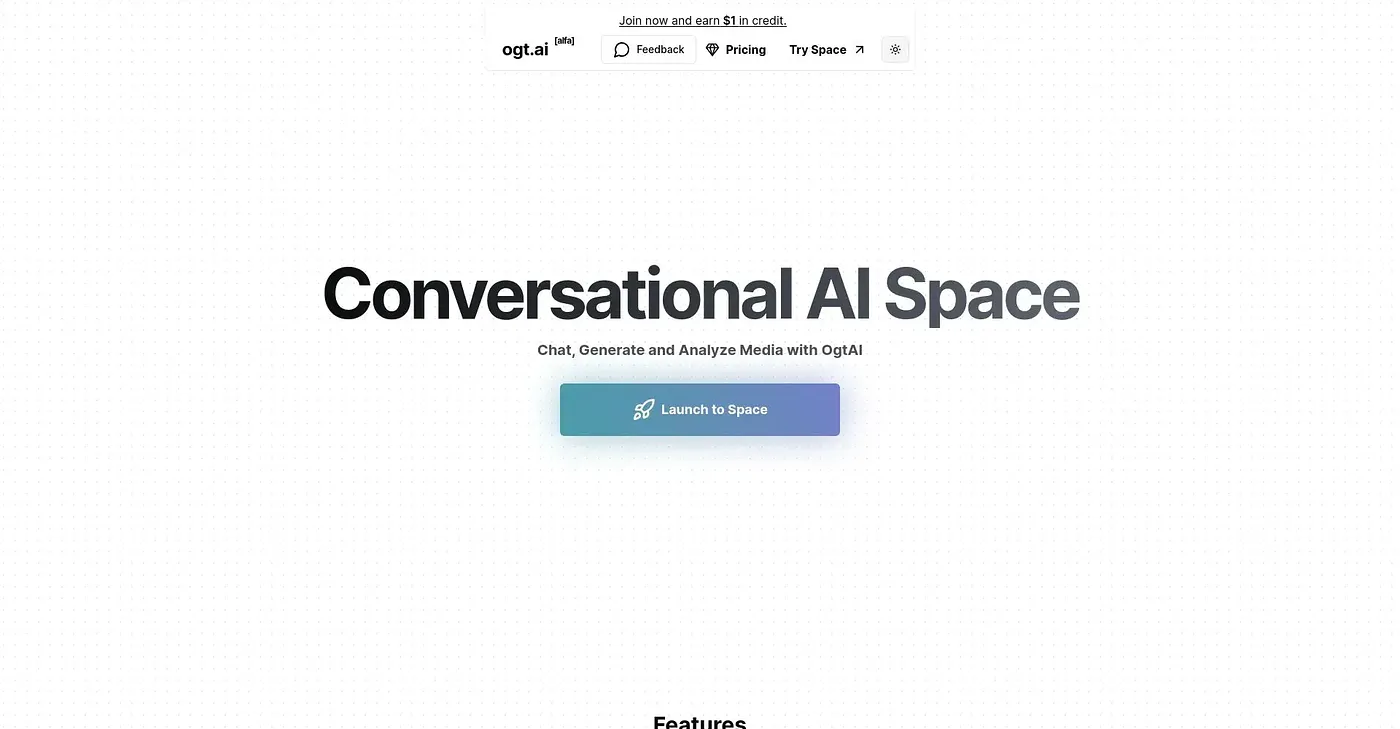 Screenshot of OGT AI