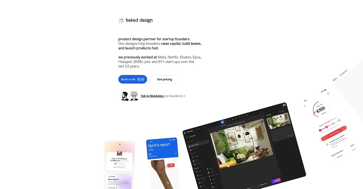 Screenshot of Baked