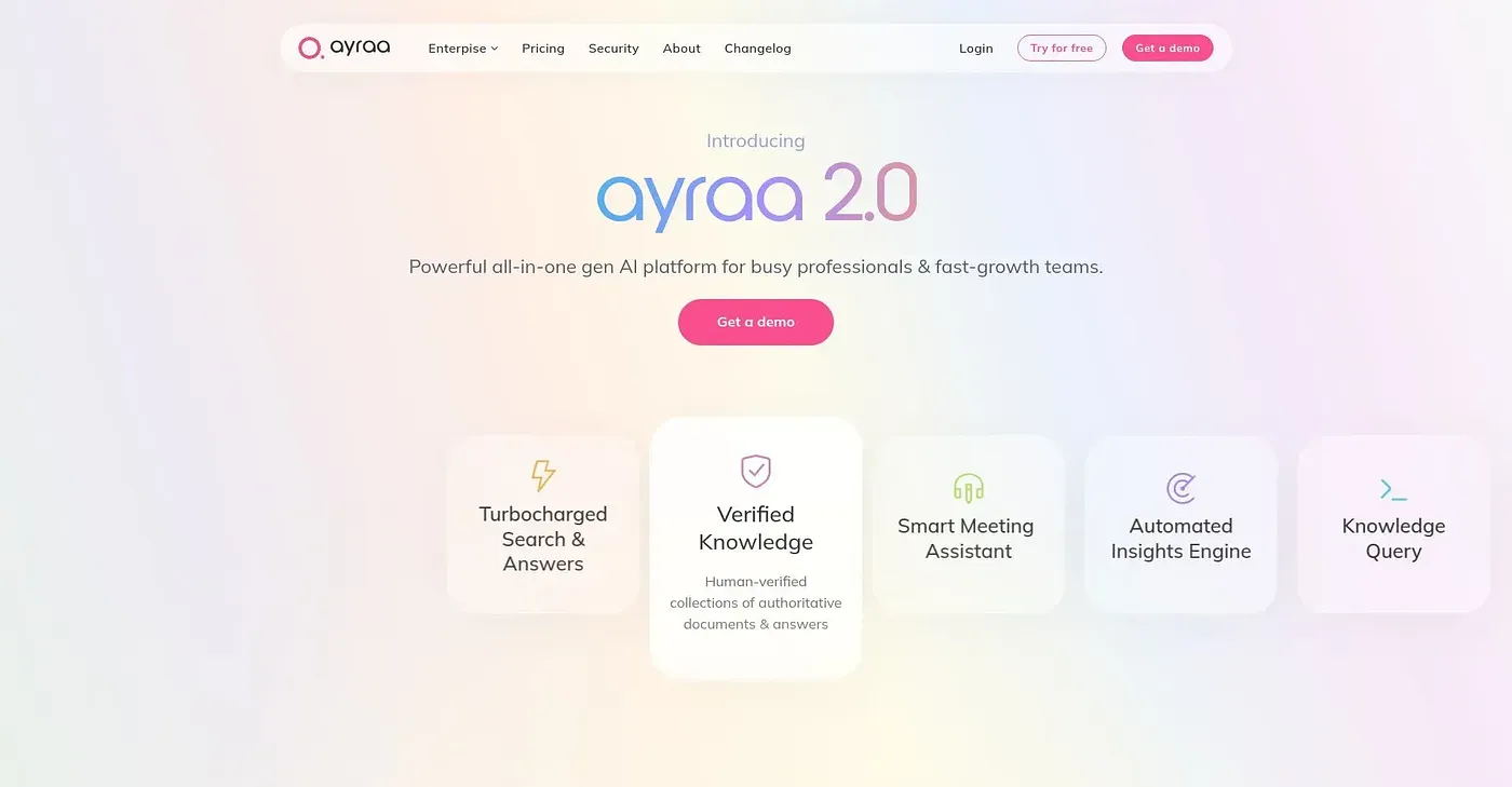 Screenshot of Ayraa