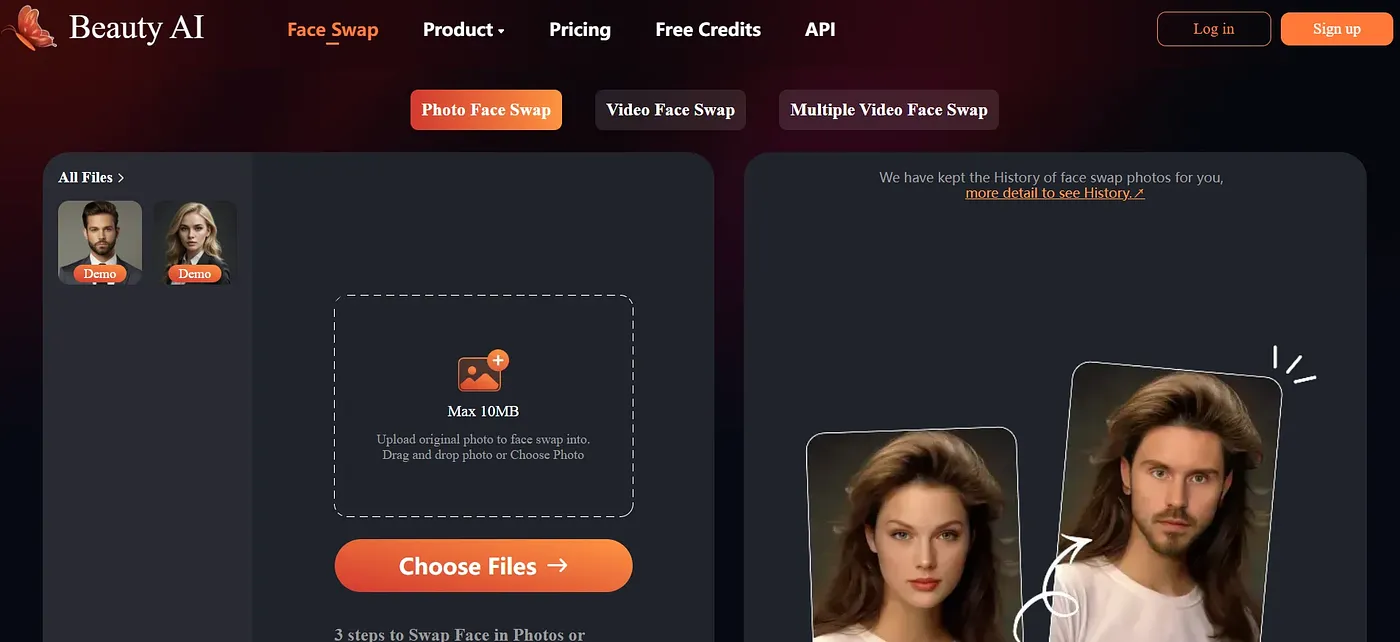 Screenshot of Beautyai