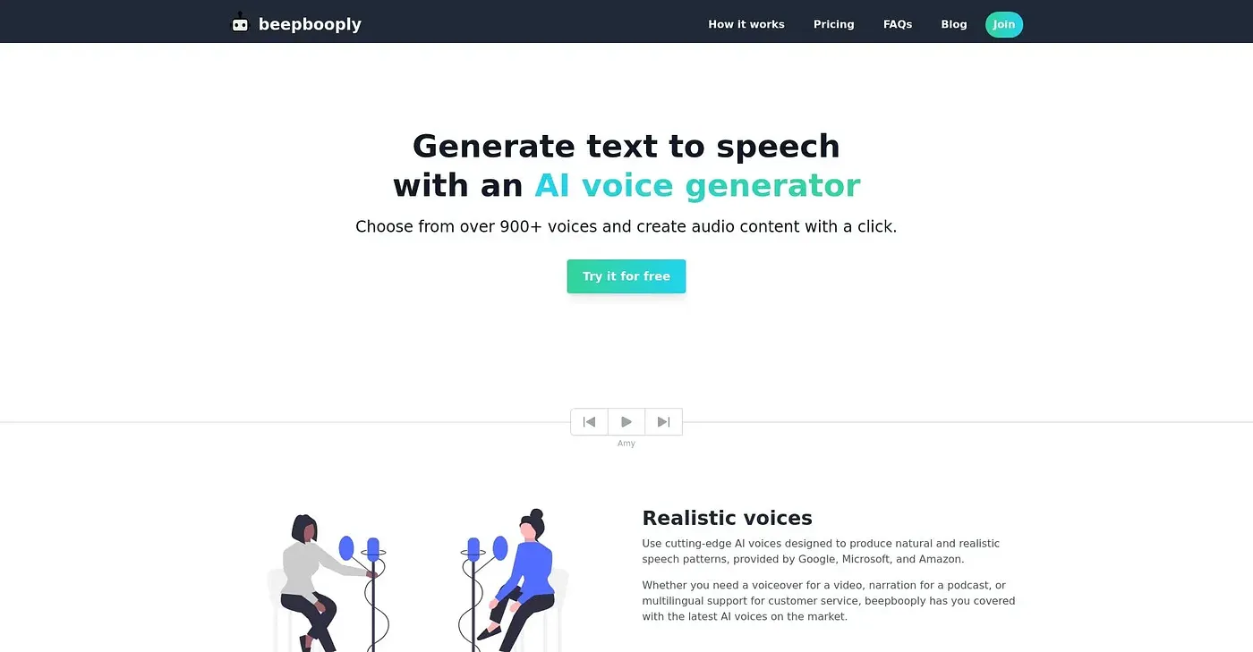 Screenshot of Beep Booply