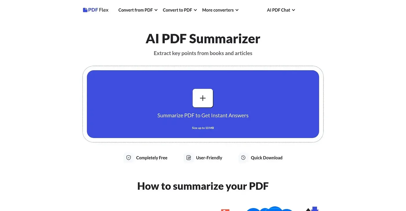 Screenshot of AI Chat With PDF