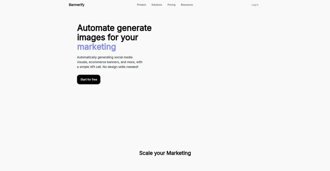 Screenshot of Bannerify