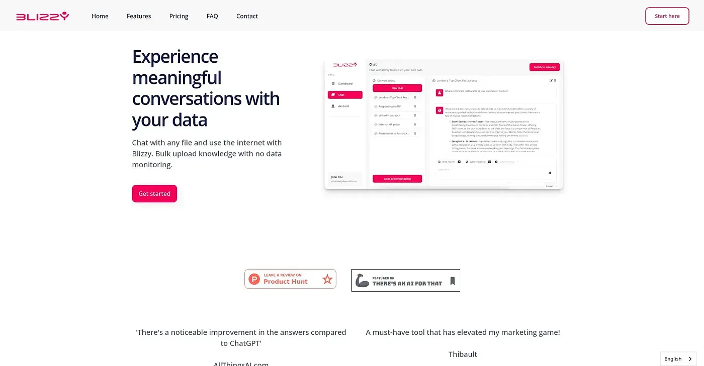 Screenshot of Blizzy