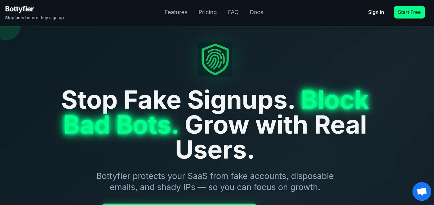Screenshot of Bottyfier