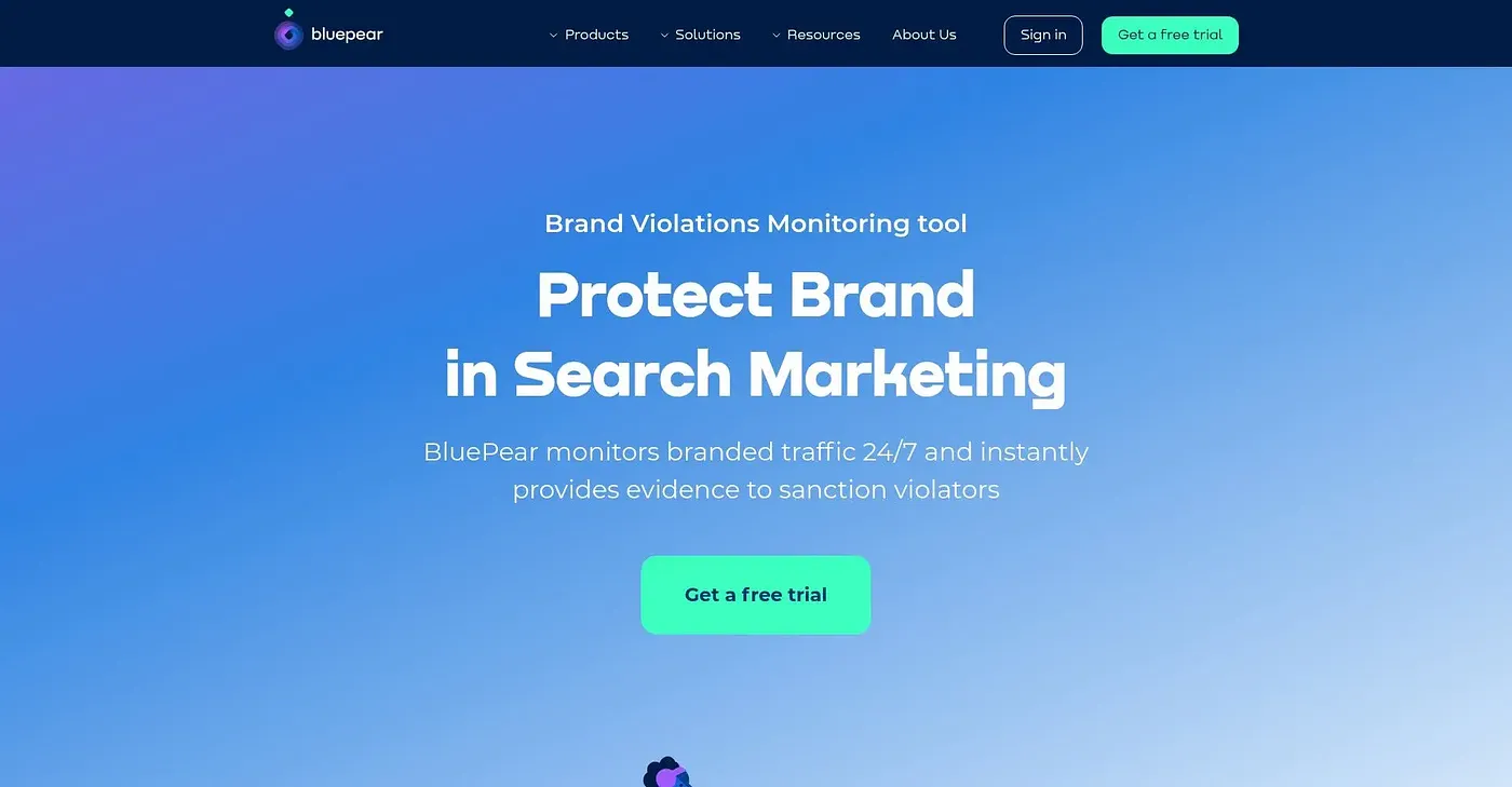 Screenshot of Bluepear