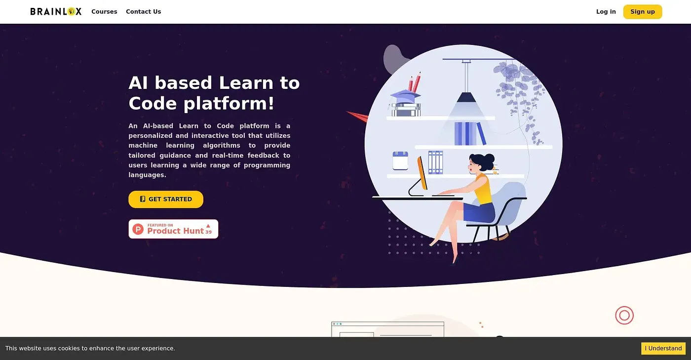 Screenshot of Brainlox