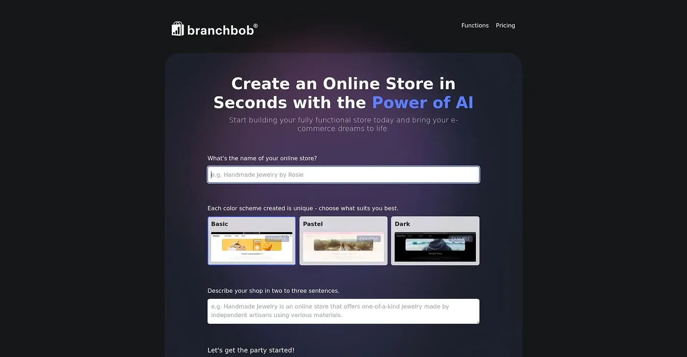 Screenshot of Branch Bob