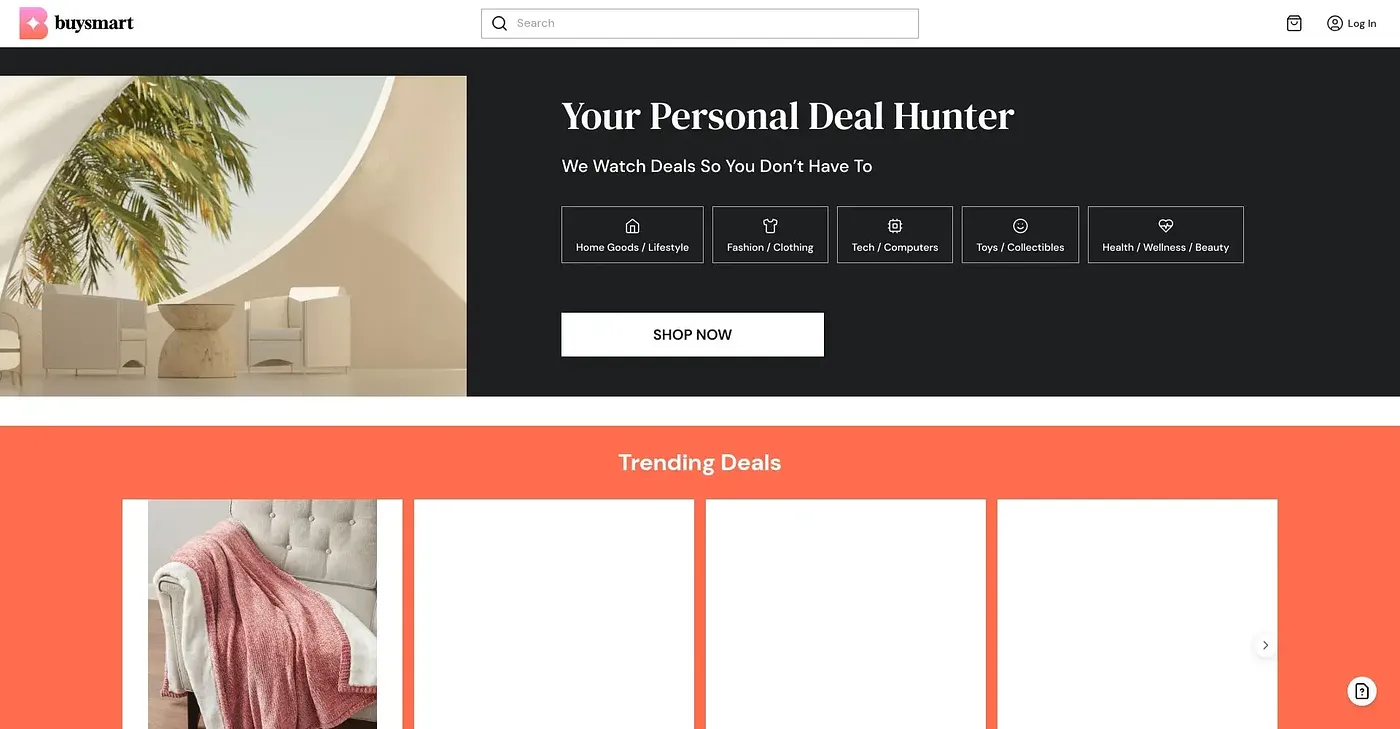 Screenshot of Buy Smart AI