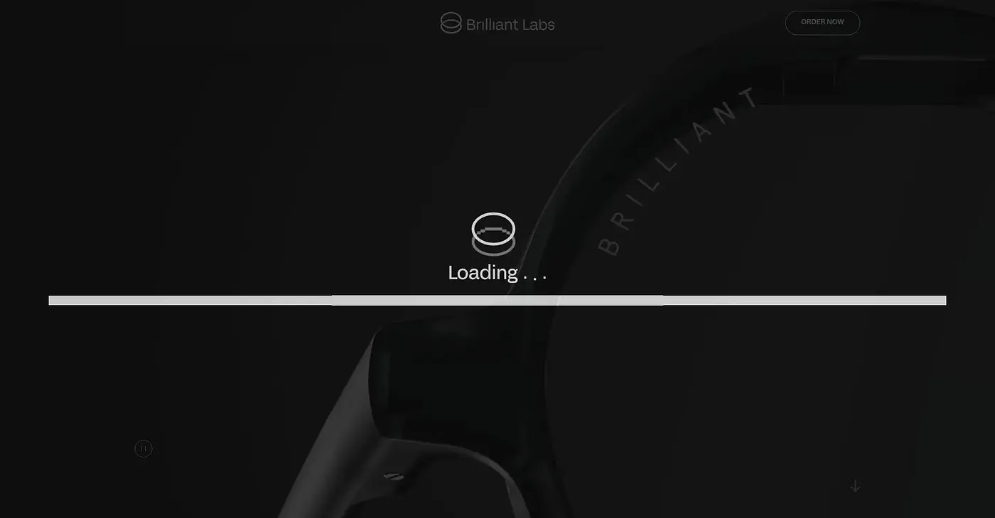 Screenshot of Brilliant