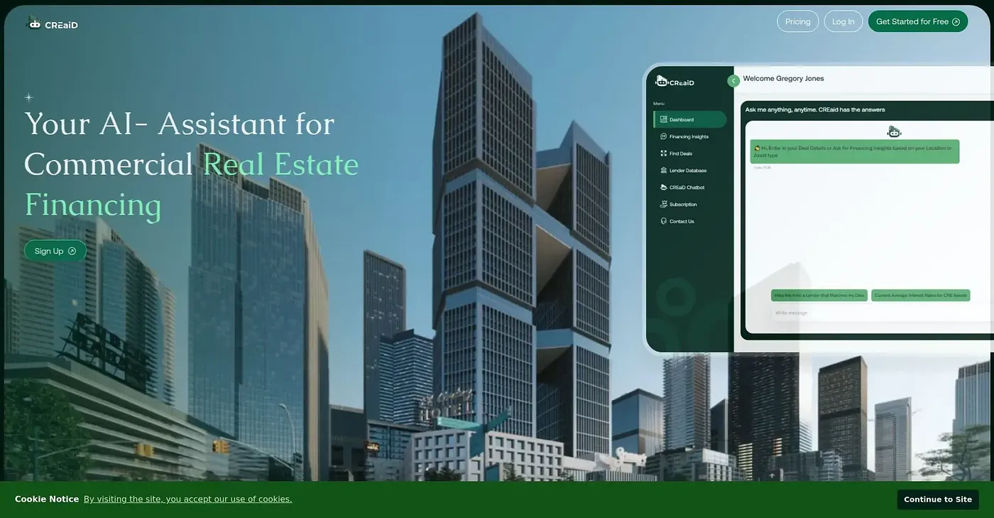 Screenshot of CREaiD