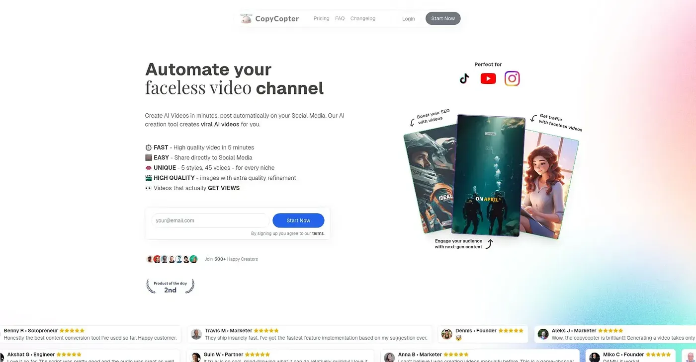 Screenshot of C