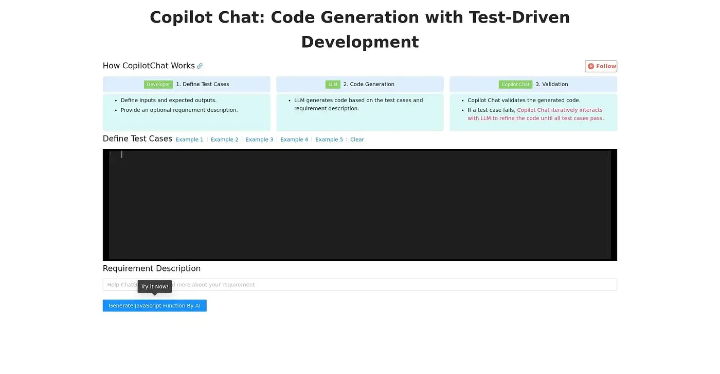 Screenshot of COPILOT CHAT