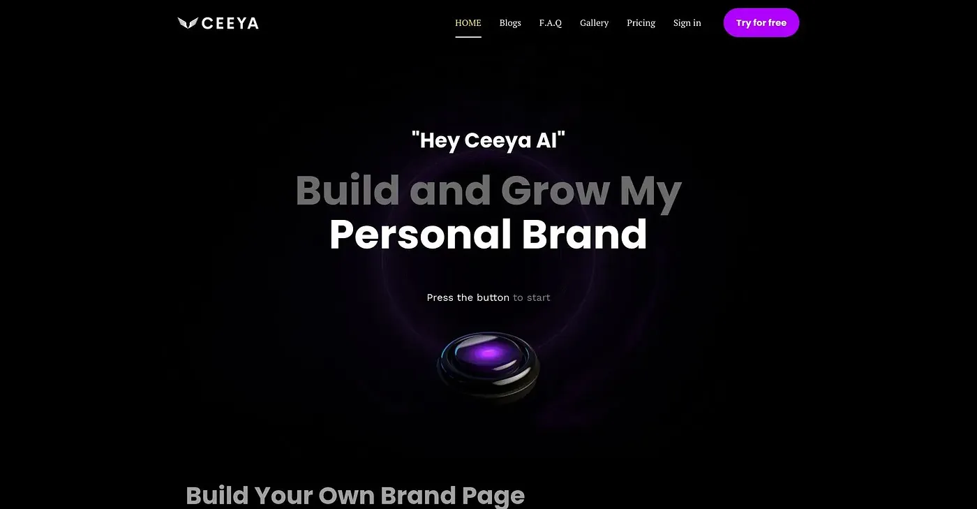 Screenshot of Ceeya