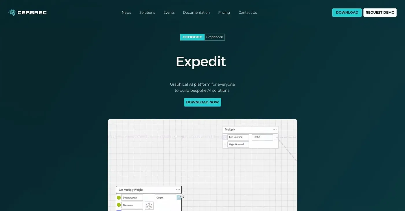 Screenshot of Cerbrec Graphbook