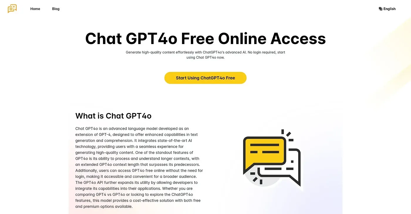 Screenshot of Chat GPT4o