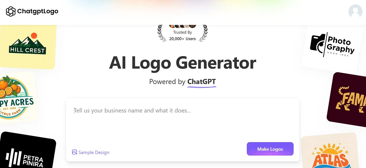 Screenshot of ChatGPT Logo