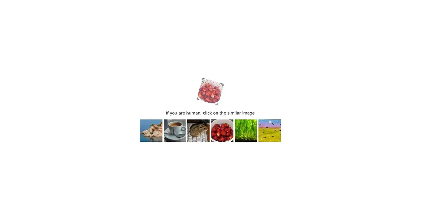 Screenshot of Chatbot