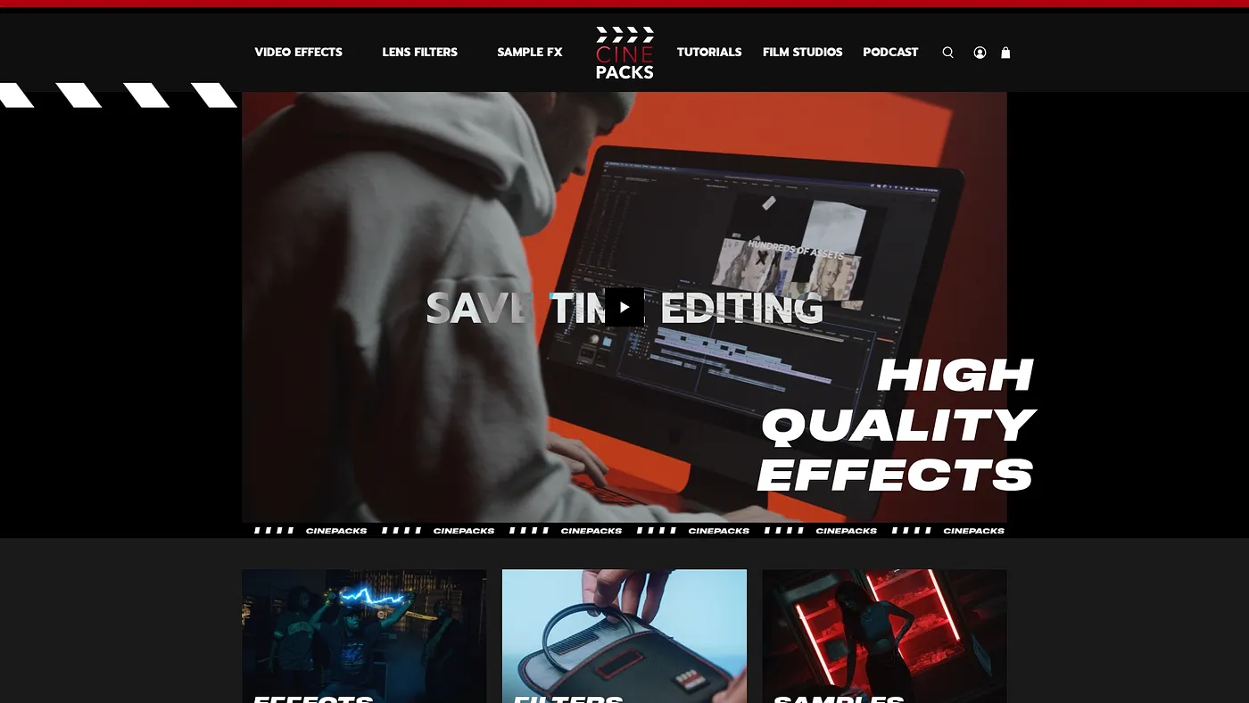 Screenshot of CinePacks