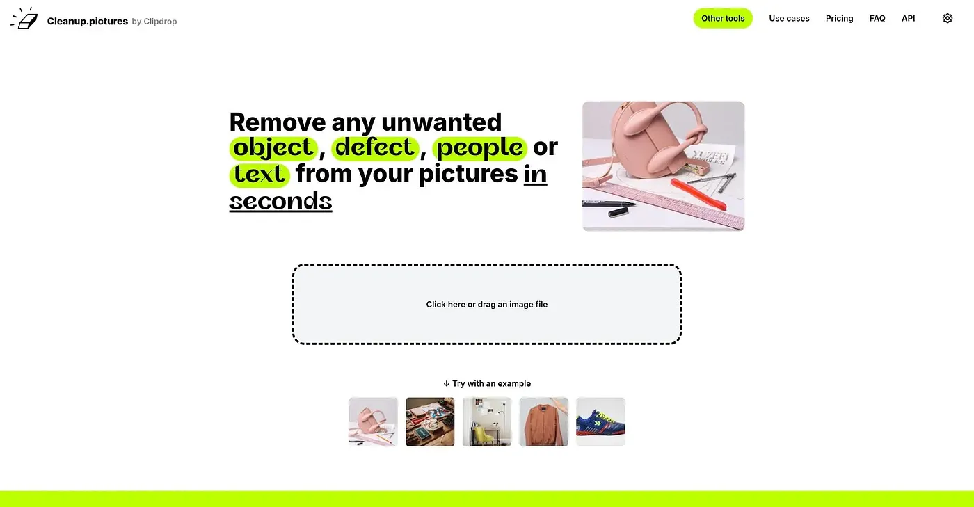 Screenshot of Cleanup.pictures