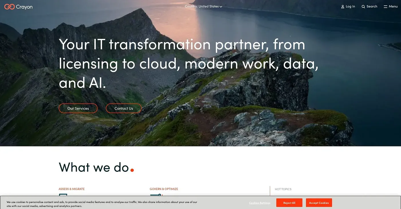 Screenshot of Crayon
