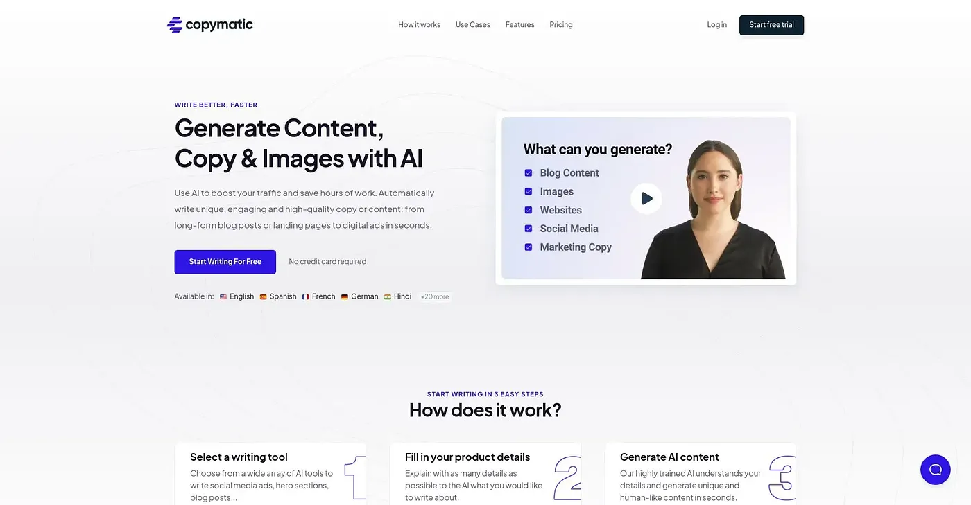 Screenshot of Copymatic