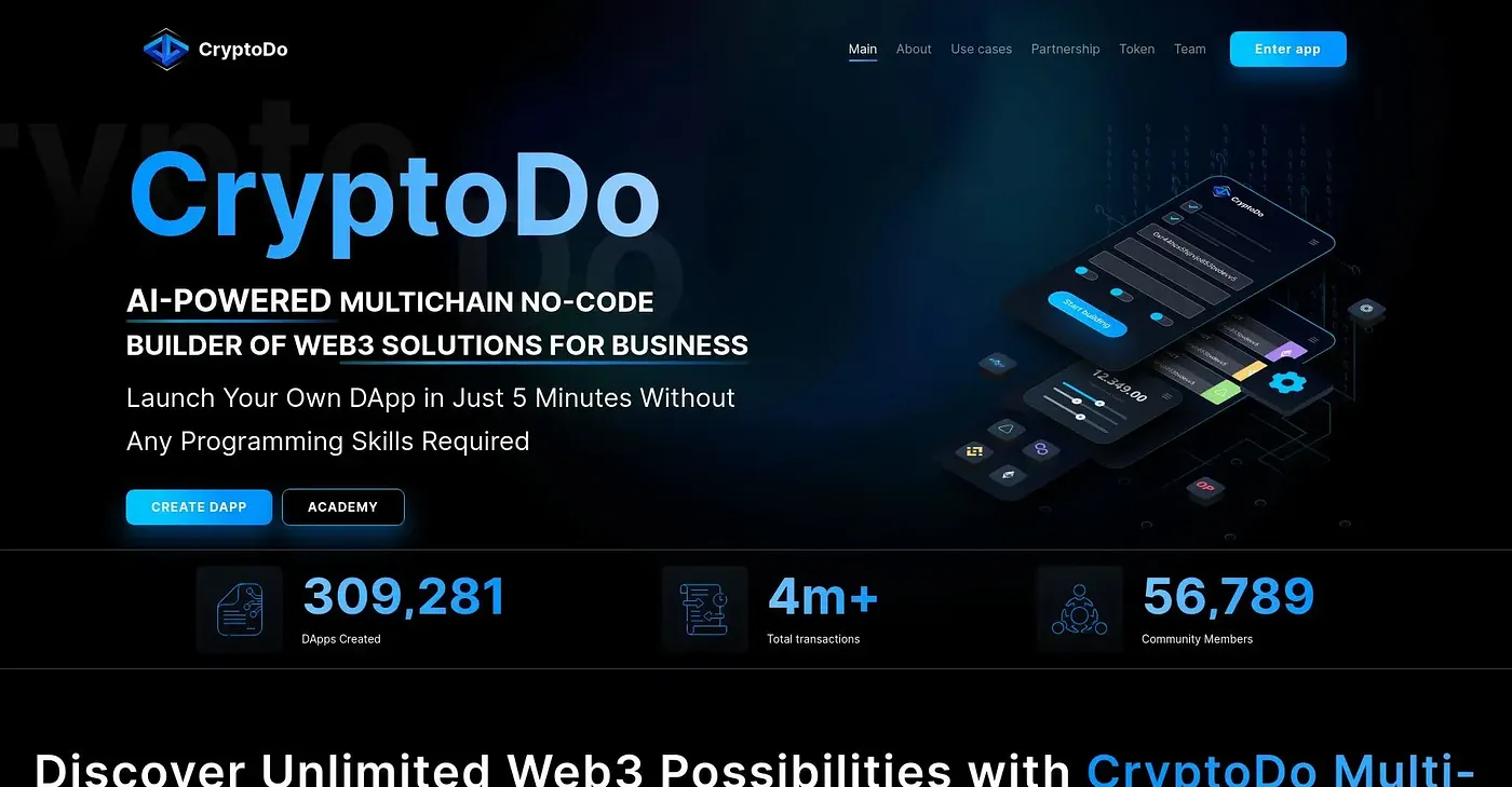 Screenshot of CryptoDo