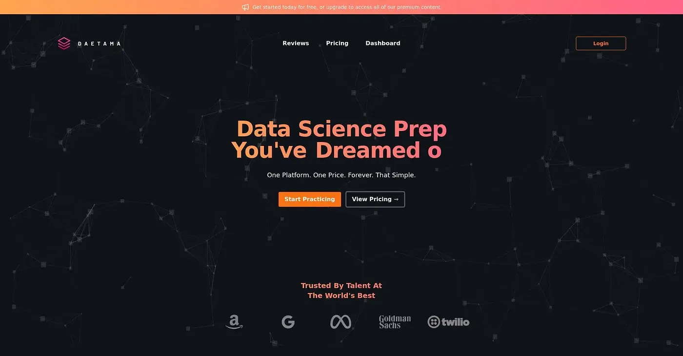Screenshot of Daetama