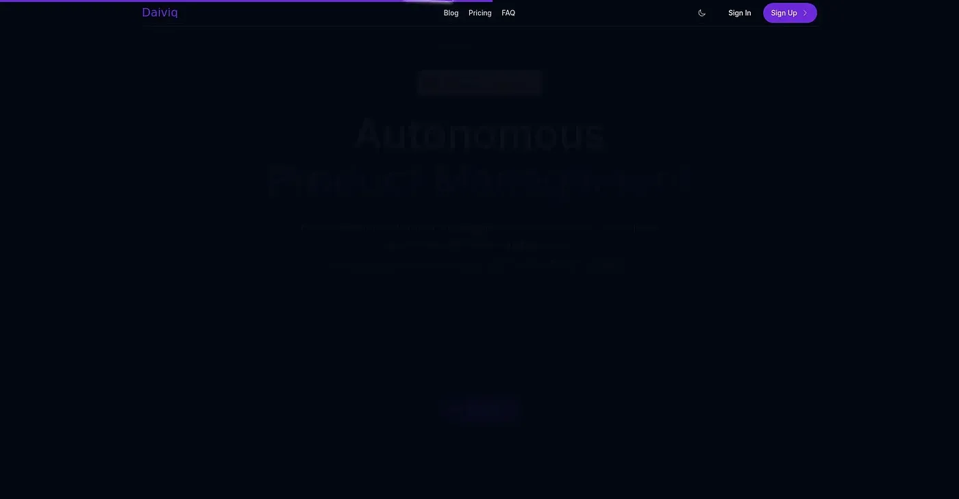 Screenshot of Daiviq