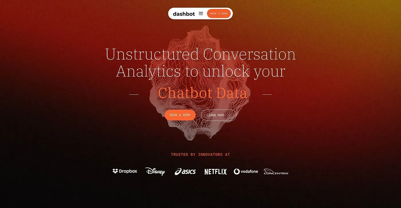 Screenshot of Dashbot