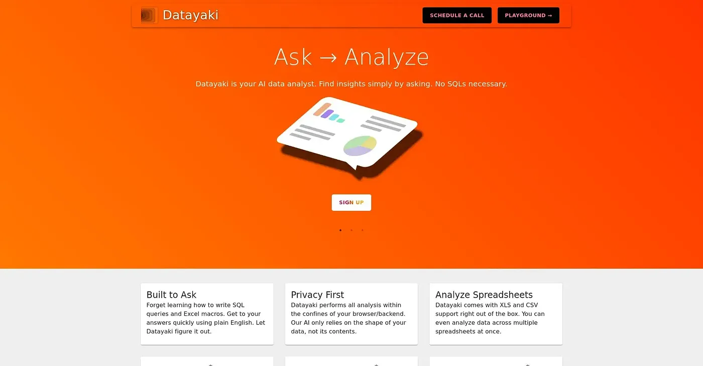 Screenshot of Data Yaki