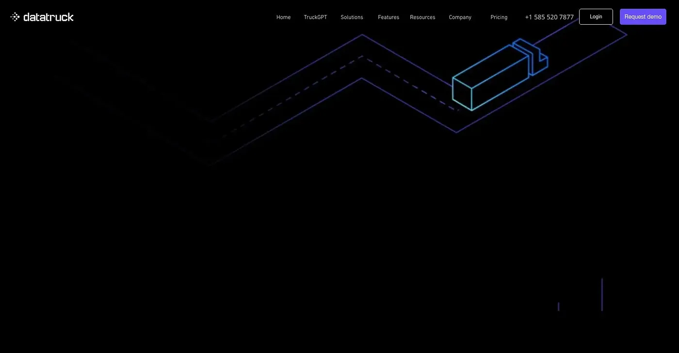 Screenshot of DataTruck